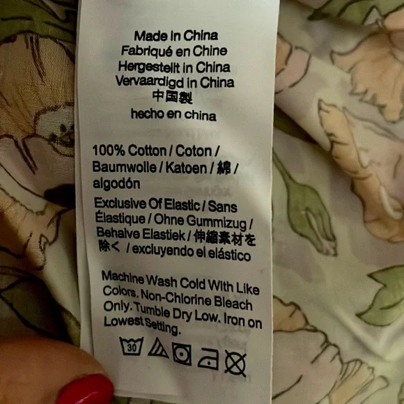 J Crew SMOCKED-WAIST MINI DRESS IN LIBERTY® BUTTERFIELD POPPY FABRIC NWT - Picture 8 of 11